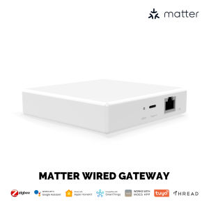 MOES Tuya Zigbee Matter Thread Gateway Smart Home Bridge Matter Hub Support Voice Control Siri Homekit Smartthings Goog1e