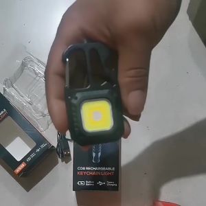 Senter Gantungan Kunci Portable | Senter Saku Super Terang Hemat Daya | Keychain Light Strong Light LED Magnet Magnet ganda senter portabel Type-C pengisian darurat cahaya luar ruangan