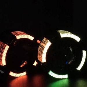 ISUN Shroud Bulat Apollo Bulat 5D Acrylic IC-43 dengan Aplikasi 210 Mode Diamond Pattern DC12V