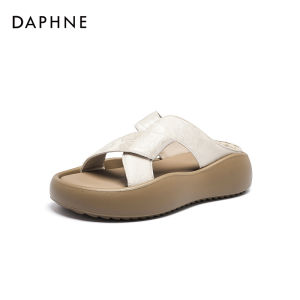 Daphne Thick Heel Sandals Womens Summer Outdoor Wear 2025 New Super Soft Beach Roman Slippers Beautiful Little Cool Slippers