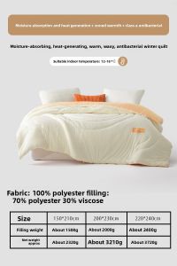Mercury | Antibacterial Moisture Wicking Warmth Bedding Quilt