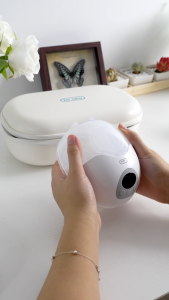 Dr.Isla 2PCS เครื่องปั๊มนมไฟฟ้า 4 โหมด 36 ระดับ ไม่รู้สึกเจ็บ 19mm 24mm 27mm ที่ปั๊มน้ำนมแบบสวมใส่ได้ รีดนมอัตโนมัติพร้อมฟังก์ชั่นการนวด ชาร์จ USB แฮนด์ฟรี เครื่องปั๊มนม ปลอดสาร BPA ปรับความแรงในการดูดได้ EB50 เครื่องปั้มนมไร้สาย wearable breast pump