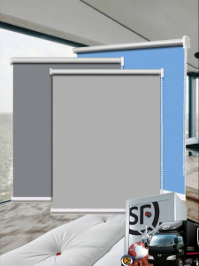 Full Blackout Rolling Curtain Blind