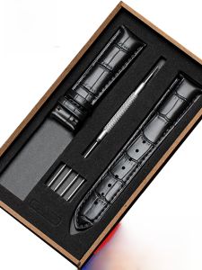 Woalmorn | Universal Leather Watch Band No Buckle