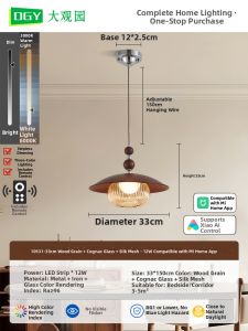 DGY | Vintage Cream Swing Arm Restaurant Chandelier