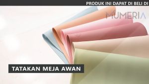 Miloku Alas Tatakan Piring Silikon Motif Awan Mangkuk Gelas Table Mat Pad Taplak Meja Makan Anak Tahan Panas Anti Air Elastis