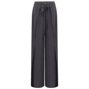 COCOBELLA | Luxurious 100 Acetate Wide Leg Trousers Summer