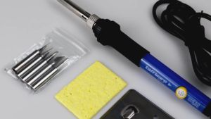 Solder Adjustable Cepat Panas Murah Temperature Fast Heating 60W with 5 Tips | Taffware