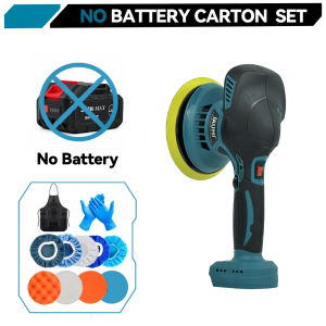 JAUHI Cordless Car Polisher Electric Polisher Wireless Automobile Car Polishing Sealing Glaze Machine For Makita 18v Battery