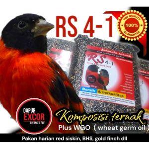 Pakan Red Siskin Formula Ternak RS4-1 Excor - 500gr