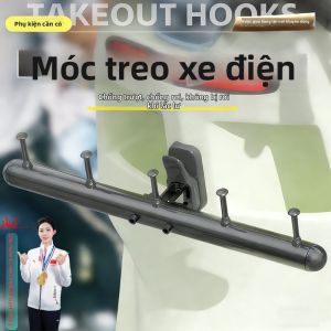 Thickened Crossbar Front Meal Hanging Bracket for Delivery Riders