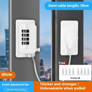 Refrigerator lock without drilling safe lock to prevent theft window limit drawer lock cabinet lock for merchants child pass