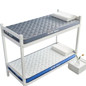 Yaloo Memory Foam Latex Mattress Foldable for Dormitory Students Home Bedroom Sponge Pad Quilted Design Sleep Aid