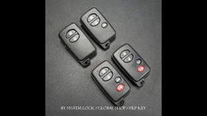 Toyota กรอบรีโมท 2 - 3 - 4 ปุ่ม " ไม่รวมแผงวงจรข้างใน " (( สินค้าส่งจากในไทย ))