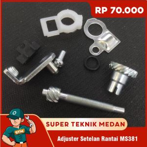 Sparepart Penyetel Rantai Mesin Senso Sthil Ms381 Chain Adjuster Kit Chainsaw Ms 381