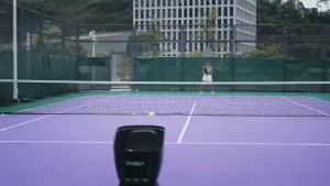 Pusun tennis ball machine PT-Smart APP Control Portable Tennis Ball Machine Sparring Machine Automatic Ball Machine 网球发球机 网球训练机