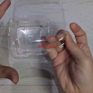 10pcs - 250ml Korean Dessert Box Premium Box Cup Mika Dessert Tiramisu Salad Puding Kotak Kue