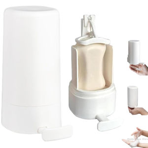 Soap Grinder for Bar Soap Wall-Mounted No Drilling Waterproof Bar Soap Shaver Dispenser Bar Soap Shredder for Hand Washing