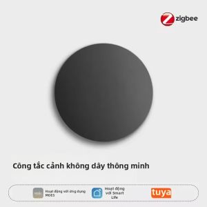 MOES | MOES Tuya ZigBee Nút Không Dây Thông Minh Công Tắc Cảnh Điều Khiển Từ Xa Chạy Bằng Pin Để Thiết Lập Thiết Lập Di Động Đa Kịch Bản