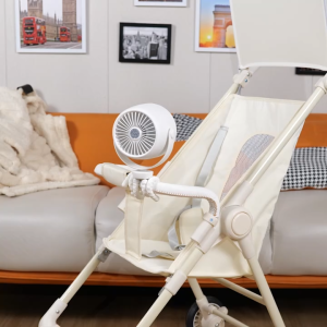 Octopus Fan For Stroller With Light Octopus Rechargeable Fan Portable Stroller Handheld Fan Mini fan For Baby Pram Table Desk Car Seat