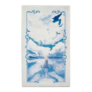 78 Chiếc Bộ Bài Tarot Màu Nước Thiết Kế Huyền Bí Độc Đáo Giấy Bìa Cao Cấp Dùng Cho Bói Toán Thiền Trò Chơi Trên Bàn