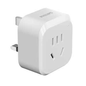 Philips | Travel Power Socket Adapter for UK SG HK