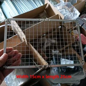 Disposable Barbecue Mesh Square Edging Mesh Outdoor Barbecue Baking BBQ Grill
