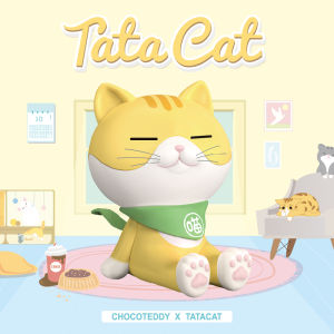 Đồ Chơi Mô Hình Dễ Thương Choco Teddy Bear TaTa Cat Blind Box Đồ Trang Trí Bàn Làm Việc Đồ Chơi Hoạt Hình Đồ Chơi Động Vật Đồ Chơi Sưu Tập