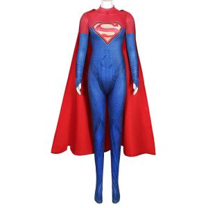 New Womens Superhero Suit Cape Cosplay Anime Halloween Childrens Jumpsuit One-Piece Costume Durable Quality Available in Stock
