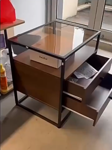 Simple Bedside Table Wooden Double Layers Nightstands Night Table For Table Sofa Side Table Home Furniture