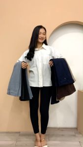 Celana Coklat Tua Celana Kerja Wanita Anti Kusut Celana Bahan Premium Celana Kain Kantor Perempuan | Celana Panjang Wanita | Celana Pramuka dan Plowan