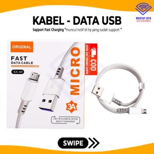 [COD] USB KABEL DATA CHARGER HP MICRO USB / TIPE TYPE C / LIGHTING USB / 3IN1 3A FAST CHARGING