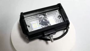 105W Lampu Kabut Mobil Sepeda Motor SUV OffRoad Truk LED Lampu Penerang Kerja Lampu 19LED Work Light