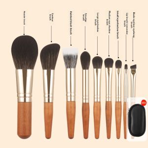MONLEYTA | Authentic Mantea Makeup Brush Set From Cangzhou Includes Blush Bronzer Loose Powder Eyeshadow Concealer Brushes Essential Kit