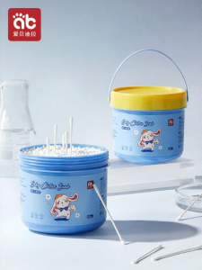 AIBEIDILA | Dual Tip Small For Infant Ear and Nose Cleaning Cotton Swabs