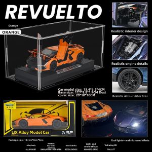 HUIYAO | Illuminated Boys Collectible Alloy Car Model