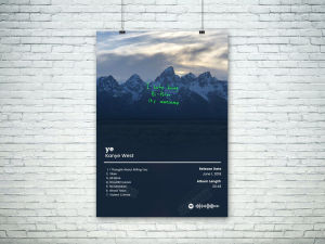 Music Hot Album Star Kanye West The Weeknd Poster Hip Hop Posters For Living Room Canvas Painting Art Home Wall Decor Picture