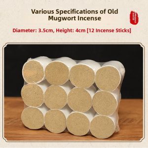 Multi-Specification Moxibustion Candles Pure Artemisia Cigarettes Portable Acupoint Heating Device Family Use Arxiong