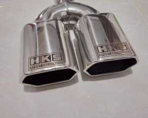 Knalpot mobil sous/sos/suos/jet bus cabang 2 segi enam untuk kendaraan bensinsolar dan truk