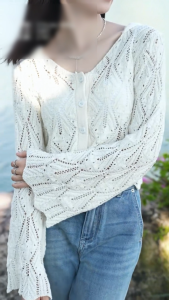 Jaket Rajut Wanita Kekinain Dengan Gaya Santai / Baju Tasan Wanita Jaket Rajut Cantik Kekinain / Baju Rajut Wanita Kekinain