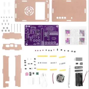 RDA5807S FM Radio DIY Kit 87-108MHz Electronic Assembly Parts Digital Tube Auto Power-off Memory Low Noise Radio DIY Module