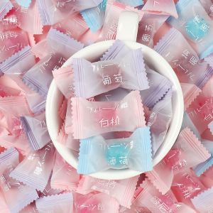 White Peach Grape Mints 100g - Popular Japanese Style High-Value Fruit Juice Hard Candy Mixed Flavors - Perfect for Weddings Parties Office Snacks