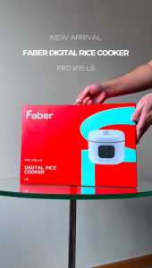 Faber Low Sugar Rice Cooker FRC K15-LS 1.5L Periuk Nasi Rendah Gula