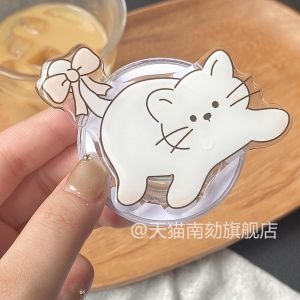 ขาตั้งโทรศัพท์แบบดูดซับแม่เหล็ก MagSafe ดีไซน์การ์ตูนน่ารัก ดูดซับแรง แบบพกพา ดีไซน์เรียบง่าย รองรับได้หลากหลาย ขาตั้งโทรศัพท์แบบยืดหยุ่น