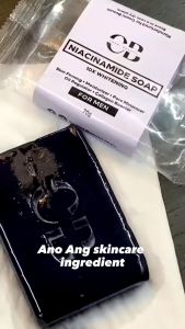 【MY Girl】New CB NIACINAMIDE SOAP WITH 10X WHITENING FOR MEN All Skin Type Fragrance Free Oil Control