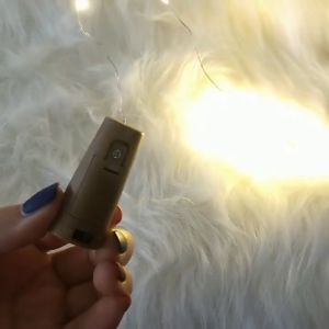 Dây đèn LED trang trí giáng sinh tiệc cưới lễ hội đầy màu sắc hình nút chai dài 2 mét DN051