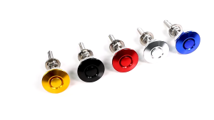 30mm Push Button Quick Release Hood Lock Clip Car Latch Kit Klip Kap Cepat Kunci Rilis BR114