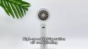 150 level semiconductor 8000mAh charging high-speed digital display cross-border outdoor gift USB portable handheld fan
