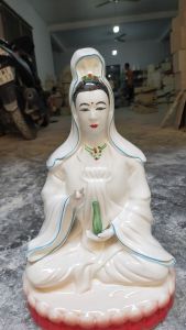 Tượng gốm Quan Âm Bồ Tát 41cm