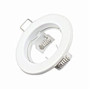 Đèn LED Âm Trần JOYINLED 5 Chiếc Hình Tròn Lắp Bóng MR16 GU10 Khung Kim Loại Có Thể Điều Chỉnh Độ Sáng.